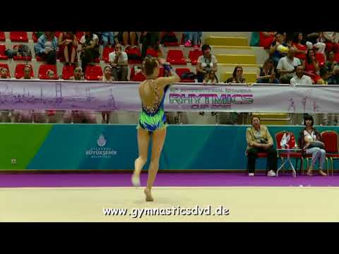 Anna Platonova (RUS) - Senior 2002+ 07 - Istanbul Rhythmic Cup 2018