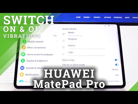 How to Enter Vibration Settings in HUAWEI MatePad Pro – Find Vibration Options