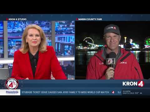 4th of July Marin County Fair KRON 10PM Standup - July 4, 2026