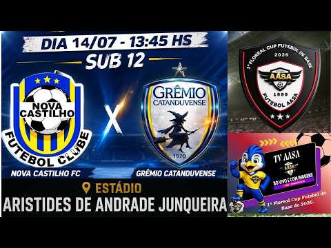 6ª JOGO - NOVA CASTILHO FC X GREMIO CATANDUVENSE