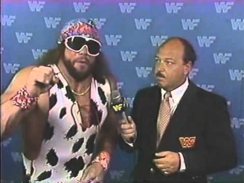 Macho Man Randy Savage Interview (07-12-1987)