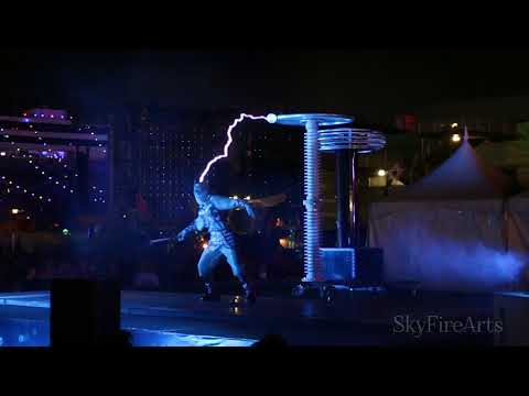 SkyFire Arts - Maelstrom - Tesla Lightning Trio