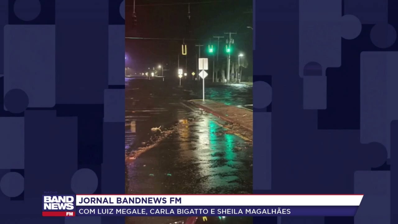 Furacão Milton atinge a Flórida, alaga cidades, provoca mortes e deixa casas sem luz