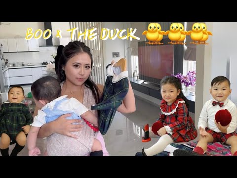 Behind the Cutest Photoshoot Ever! | Boo & the Duck🐥