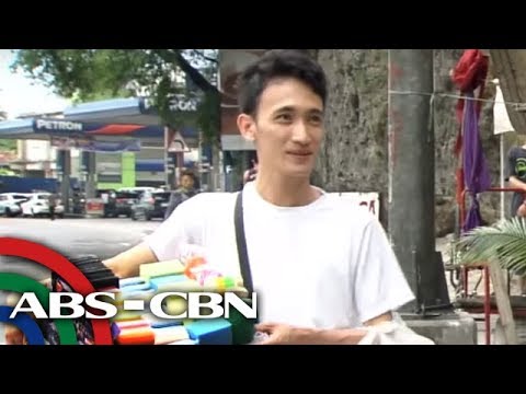 TV Patrol: Nagbebenta ng espongha noon, empleyado na sa BGC ngayon