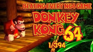 Beating EVERY N64 Game - Donkey Kong 64 (1/394)
