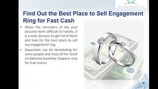 Find the Best Place to Sell Engagement Ring for Fast Cash