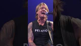 Keith Urban performs live at Peloton Studios