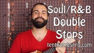 Motown Style Double Stops - Soul R&B Ukulele Tutorial