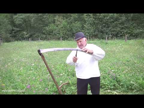 La cosit de iarbă - cu badea Mihai Pașcu din BÂRSANA, jud. Maramureș