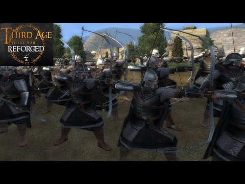 ARNOR REBORN DEFEND THE NORTHERN LINE (Siege Battle) - Third Age: Total War (Reforged)