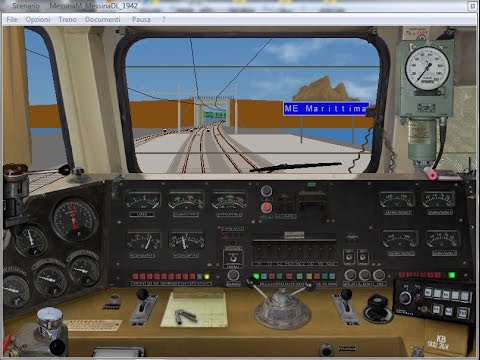 2)Siracusa DL.Aggancio E656xExpr1942 x Messina C.le.(sez x Expr1944).Manovra x E656 in DL.