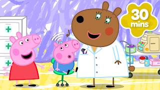 George Pig's Full Hearing Aid Story!💙🦻| Mini Movie | Peppa Pig Tales Episodes | 24 Minutes