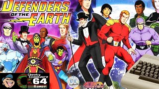 DEFENDERS OF THE EARTH – Commodore 64 (1990) | Flash Gordon & Friends Battle Ming's Forces