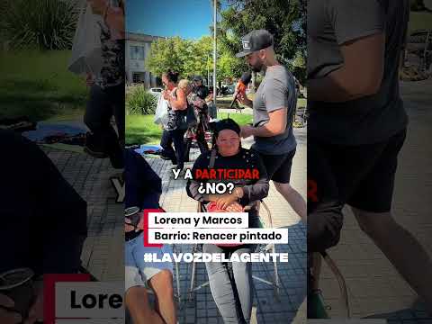 Lorena y marco barrio renacer pintado FLORIDA