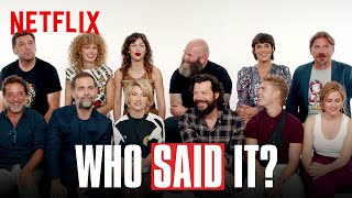 Money Heist Cast Plays Who Said It?  Money Heist P