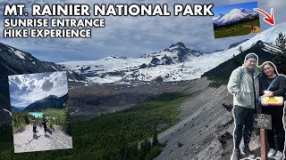 OUR MT. RAINIER HIKING EXPERIENCE (SUNRISE ENTRANCE)! SABAK AGAD! LOL