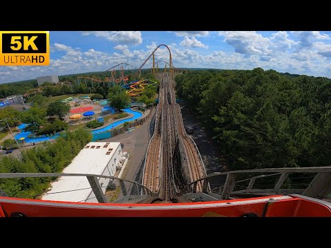 On-ride point of view of Racer 75