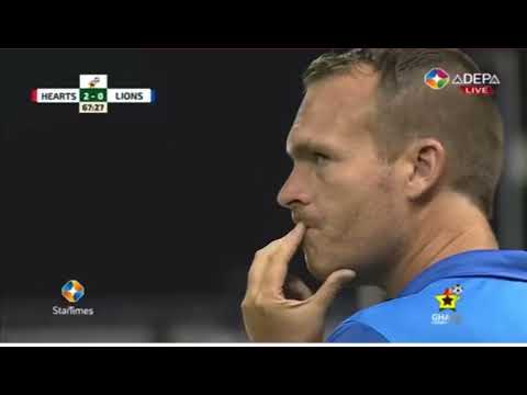 Highlights: Hearts of Oak 2-0 Accra Lions ( Afriyie Barnie’s goal)