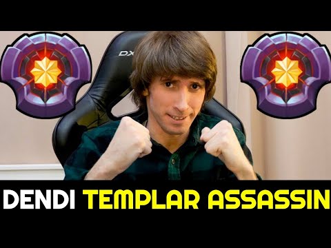 DENDI outplayed Master Tier Enemies with his Signature Templar Assassin Dota 2