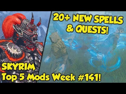 Skyrim Top 5 Mods of the Week #141 (Xbox One Mods)