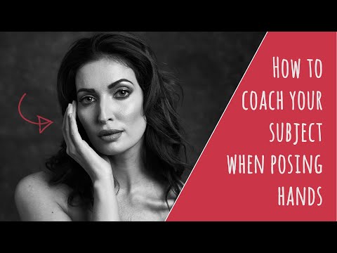 How to coach your subjects when posing hands