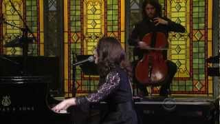 Regina Spektor - All The Rowboats on Letterman 5.17.12