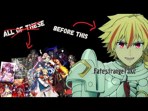 Fate Series Explained [Shortest Version]