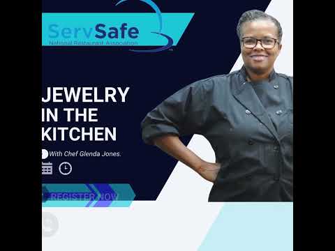 Jewelry in the kitchen - ServSafe