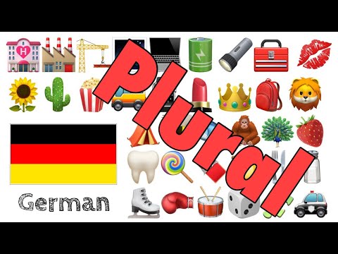 , title : 'Lerne 400 PLURAL Wörter - Deutsch mit Emojis -  🌻🌵🍿🚌⌚️💄👑🎒🦁🌹🥕⚽🧸🎁'