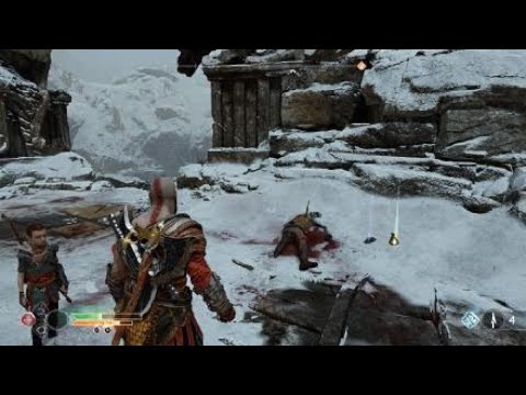 God of War Kratos Vs Mountain Monkey