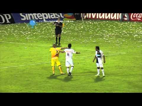 La reacción de Encina con Sagarzazú.Central 0 Crucero 1. Fecha 31 B Nacional. FPT