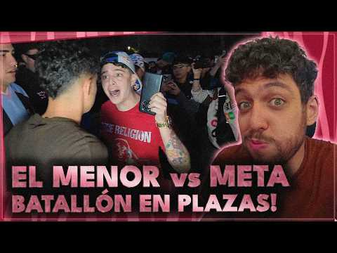 🔥 EL MENOR vs METALINGUÍSTICA EN EQUIPOS! 🔥 BATALLÓN 🤩