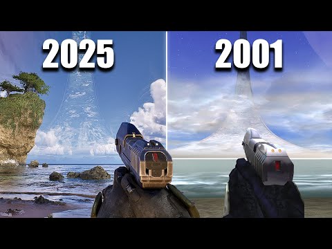 Halo: CE vs Campaign Evolved - Graphics Comparison (Exclusive Gameplay)