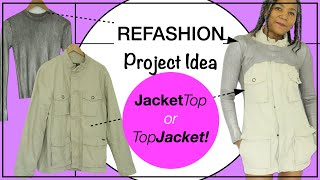 Refashioning Clothes | DIY Blazer Upcycle For Advanced Sewers Who Want A Challenge