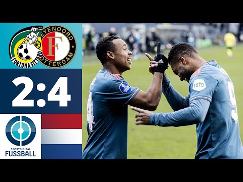 Raketen-Tor! - Feyenoord festigt die Tabellenführung | Fortuna Sittard - Feyenoord Rotterdam