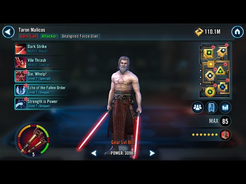 Taron Malicos Relic 5 Unlock + "Testing"