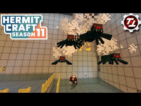 Hermitcraft - Cave Spiders are Jerks!