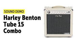 Video thumbnail for Harley Benton TUBE15 Celestion - Sound Demo (no talking) by Guitar Bonedo