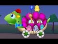 The Wheels On The Bus Go Round And Round Famous Nursery Rhymes Collection I Children Songs