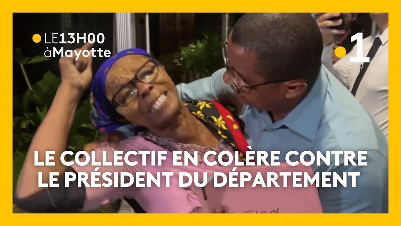 Le collectif des citoyens de Mayotte en colère contre le président du département - 13h à Mayotte