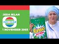 Jeda Iklan Indosiar 1 November 2003
