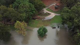 Brushy Creek in Round Rock flooding