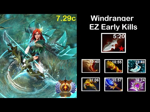 7.29c - Windranger - Ez Early Kills - 5 mins Javelin (0043)