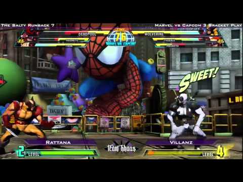 The Salty Runback 7 MvC3 - Rattana vs Villanz