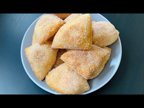 Fried Bake Recipe || How To Make Fried Bake || Mini Fry Bakes || Cinnamon Sugar Fry Bakes