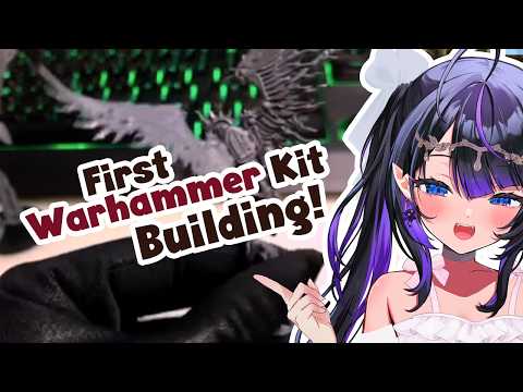 Building my first Warhammer kit on stream! (Handcam)