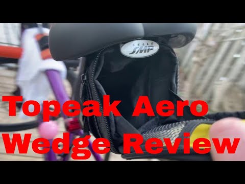 Topeak Aero Wedge Bag Honest Review #topeak