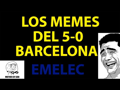Los memes del 5-0 Barcelona vs Emelec