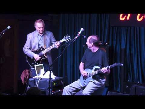 Adrian Belew and Tony Levin w Les Paul Trio At iridium (9/26/11)